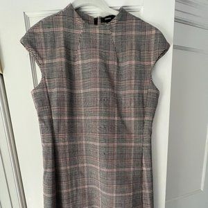 THEORY Plaid Dress